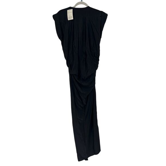 Paco Rabanne Black Draped Dress With Signature Piercing 34 | XS - Picture 8 of 15